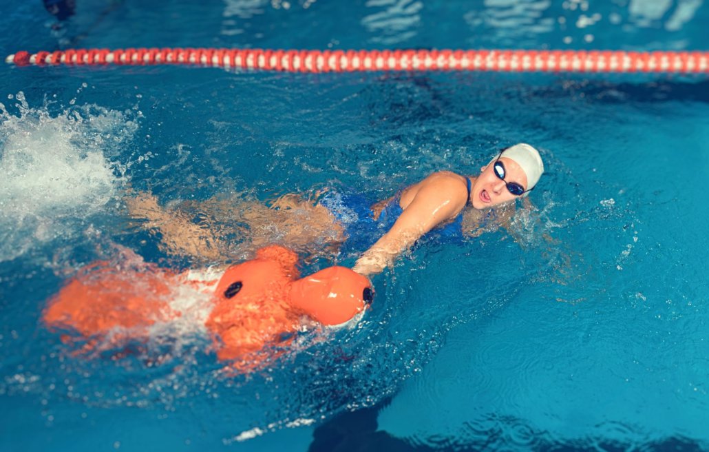 Woman Swimming